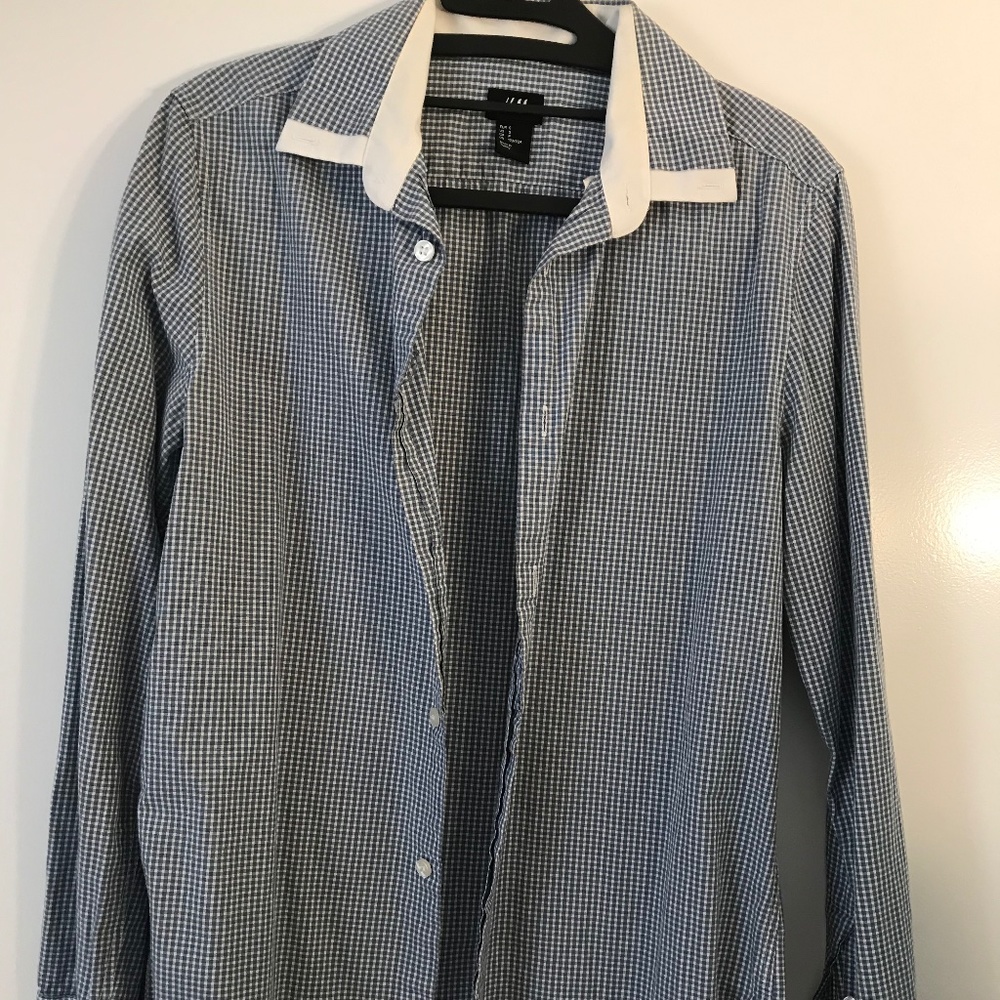H&M Long Sleeve Dress/Casual Shirt